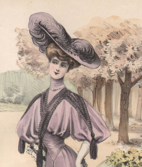 1903 french fashion image