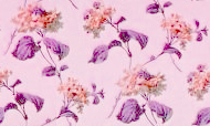 purple-leafed rose pattern