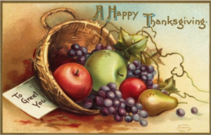 Happy Thanksgiving | Free Vintage Art