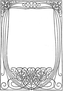 Scroll Frame | Free Vintage Art