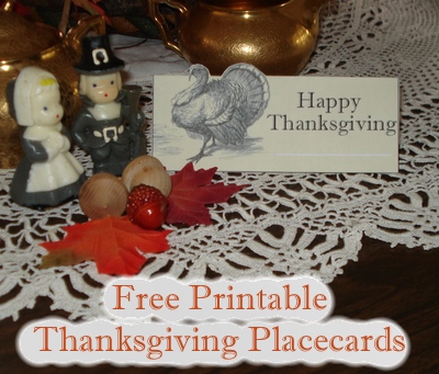 thanksgiving placecards