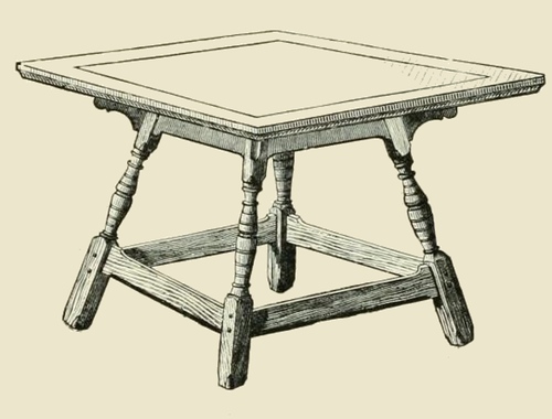 woode-table