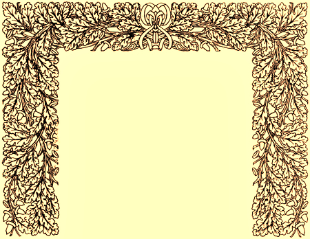 oak leaf frame