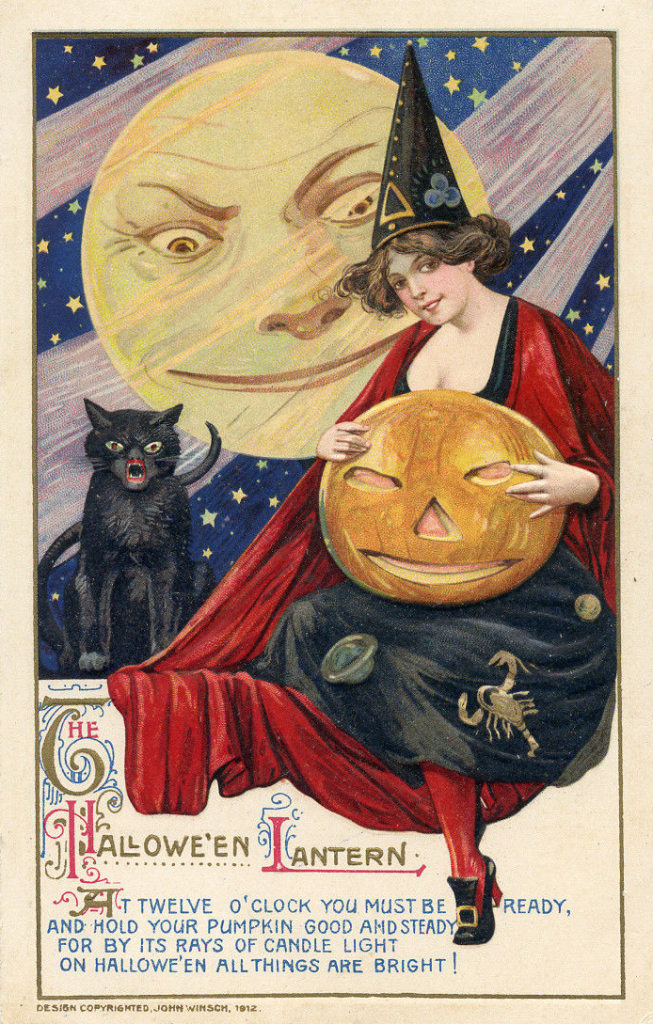 Beautiful Halloween Witch by John Winsch