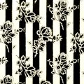 vintage rose stripes wallpaper